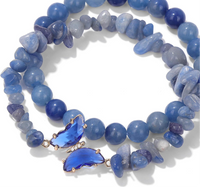 Blue Aventurine Crystal bracelet