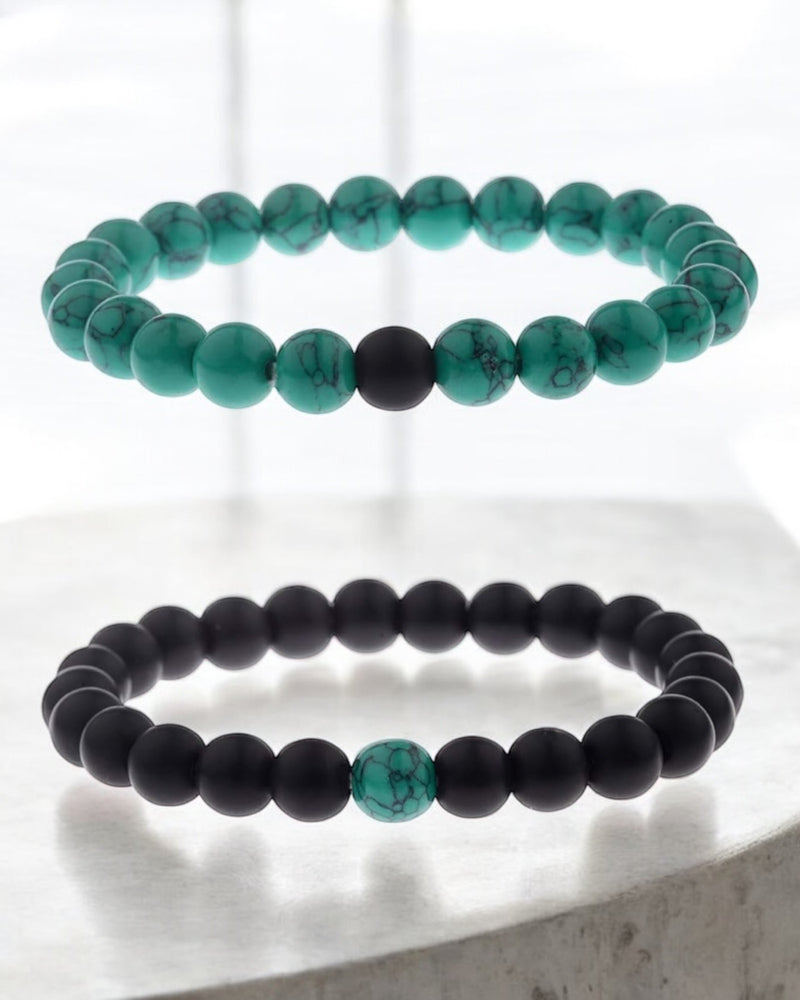 2 Pc Crystal bracelet