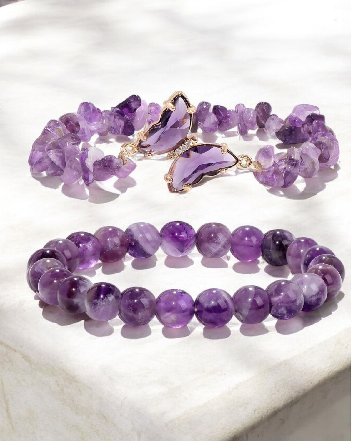 Amethyst Crystal bracelet